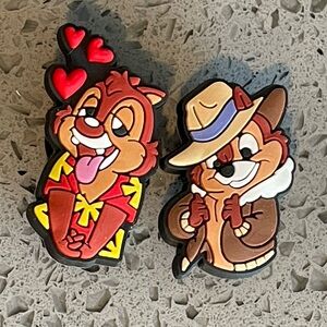 2pcs. Chip n Dale Jibbitz for Crocs